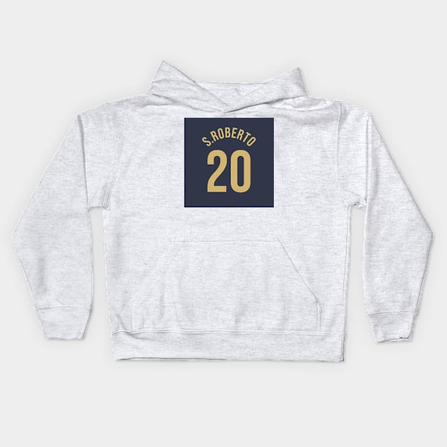 S.Roberto 20 Home Kit - 22/23 Season Kids Hoodie by GotchaFace